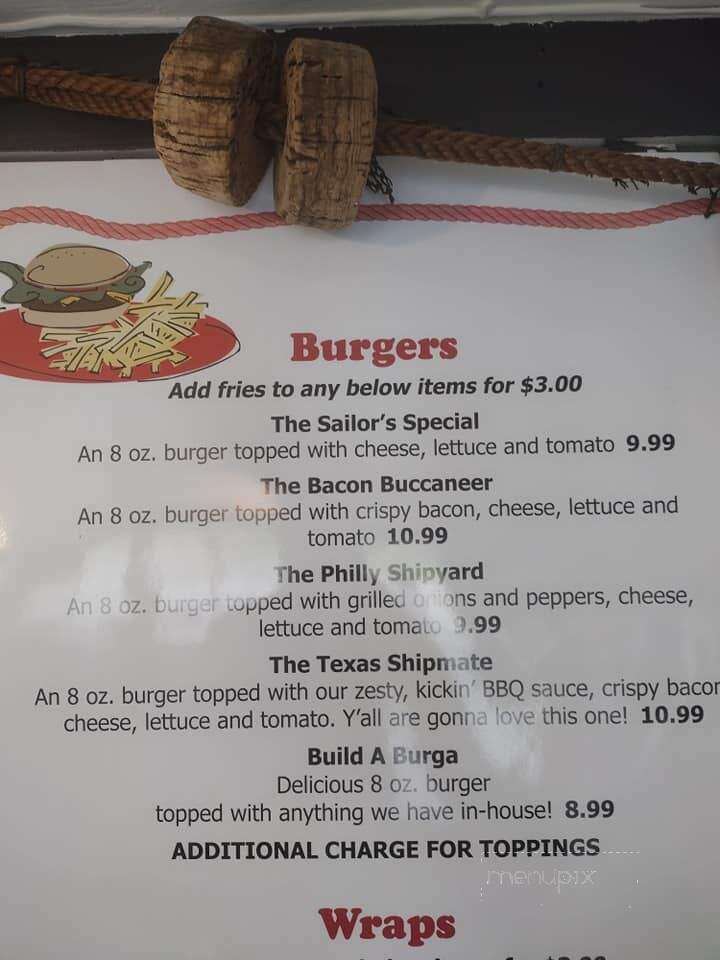 Clam Box - Brookfield, MA menu_pic