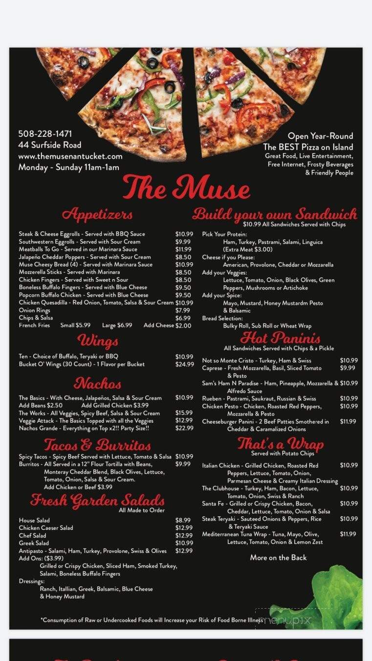 Muse Pizza - Nantucket, MA