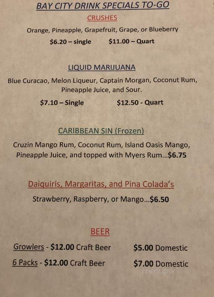 Bay City Seafood Restaurant - Hanover, PA menu_pic