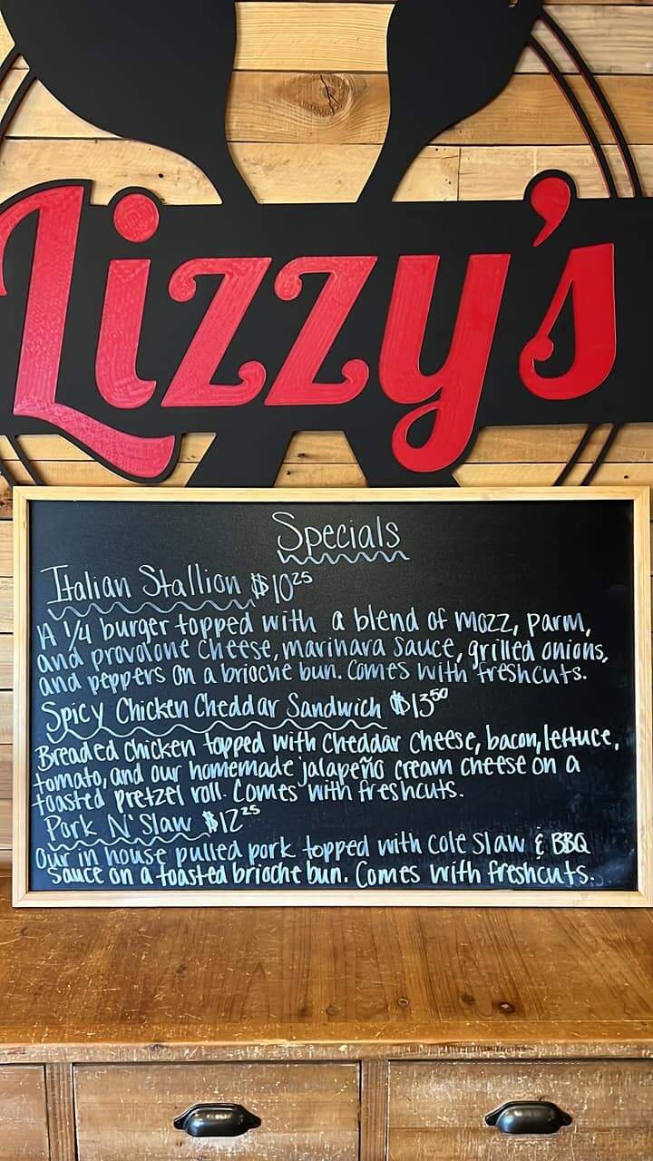 Lizzy's Ice Cream & Sandwich - Greencastle, PA menu_pic