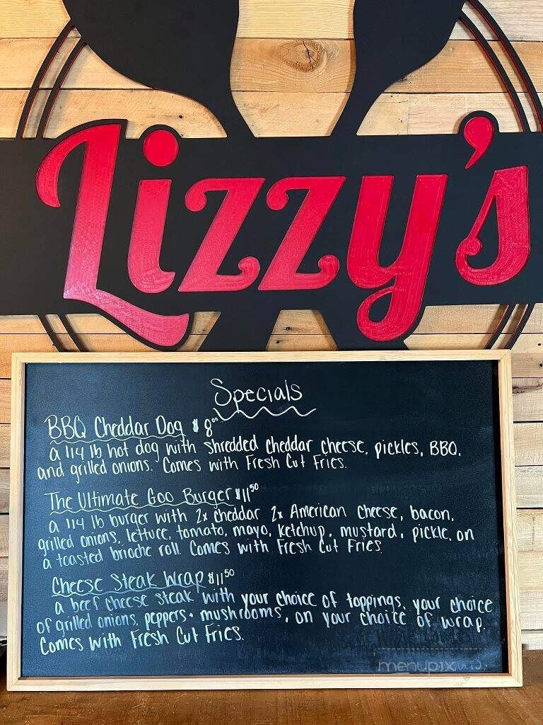 Lizzy's Ice Cream & Sandwich - Greencastle, PA menu_pic