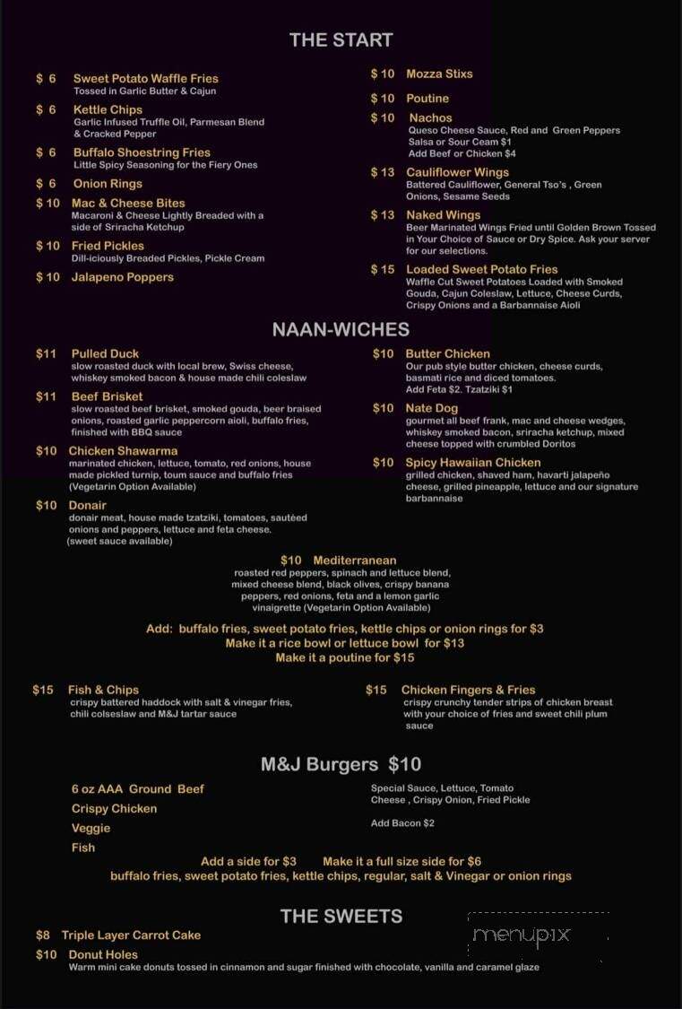 Monks & Jonesie Gastro Truck - Fredericton, NB menu_pic