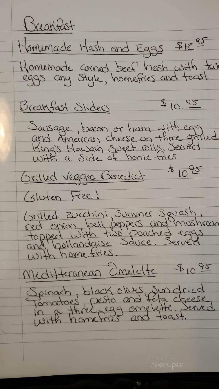 Prince Cafe - Princeton, MA menu_pic