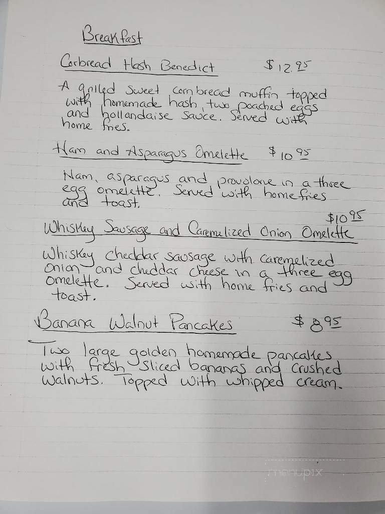 Prince Cafe - Princeton, MA menu_pic