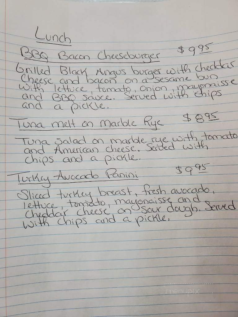 Prince Cafe - Princeton, MA menu_pic