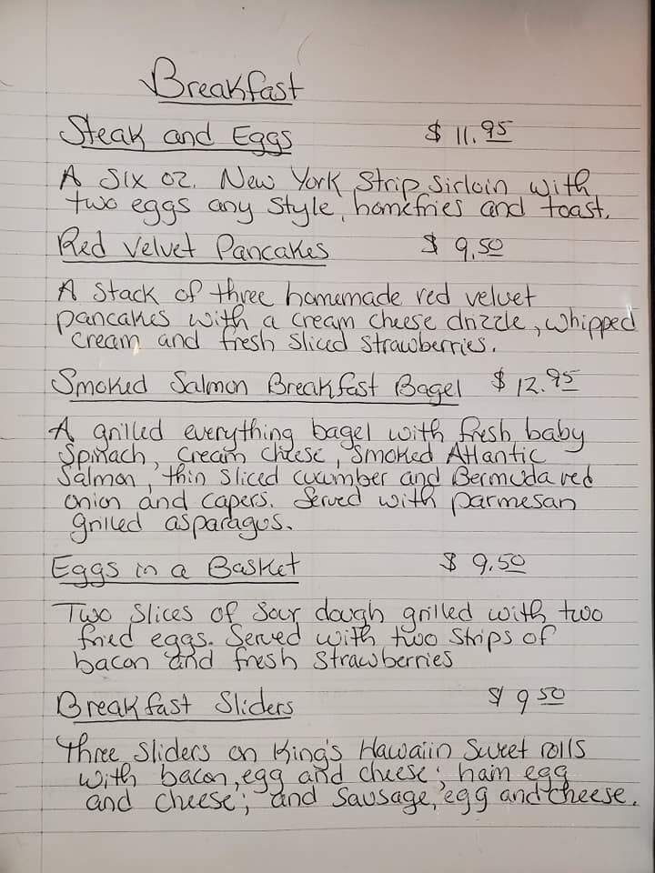 Prince Cafe - Princeton, MA menu_pic