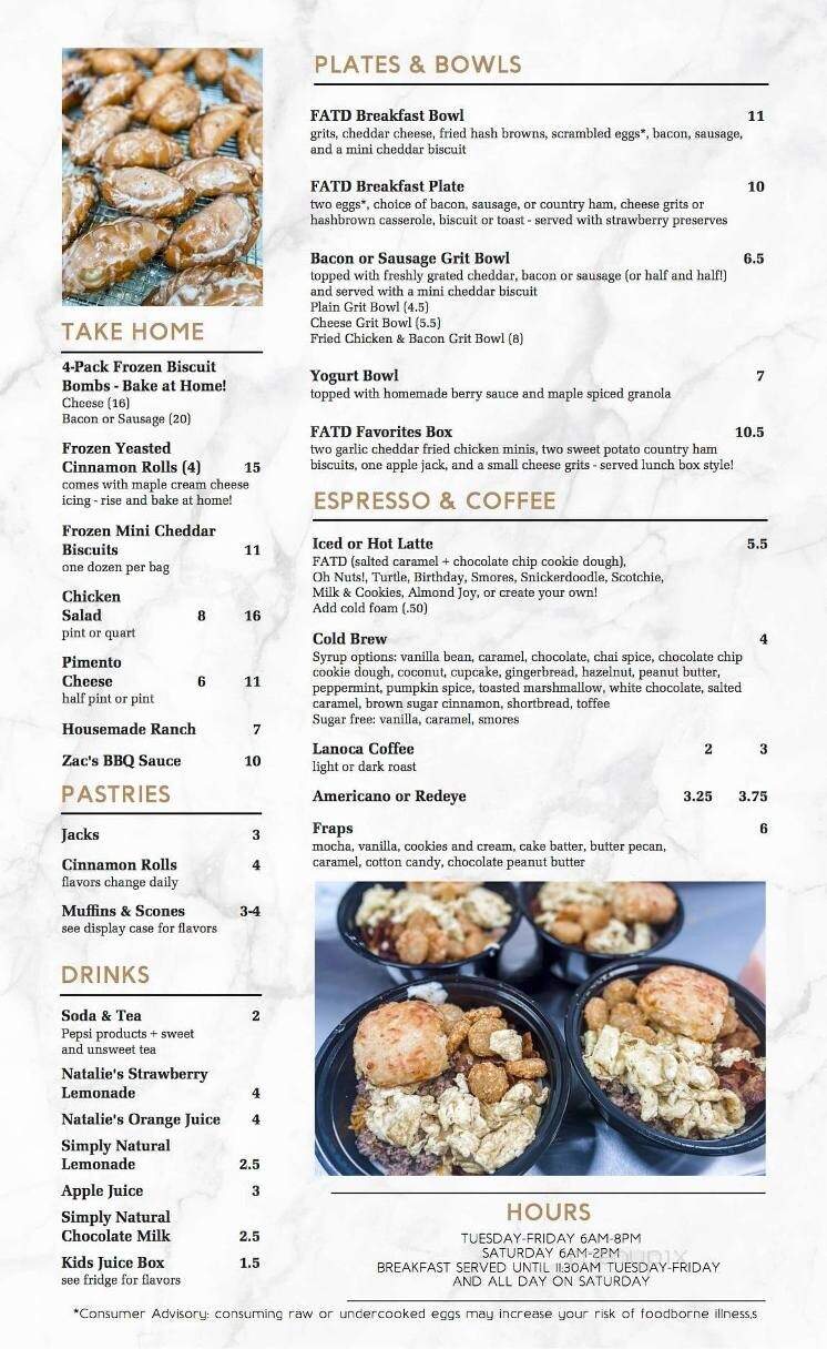 Farmer and the Dail - Snow Hill, NC menu_pic