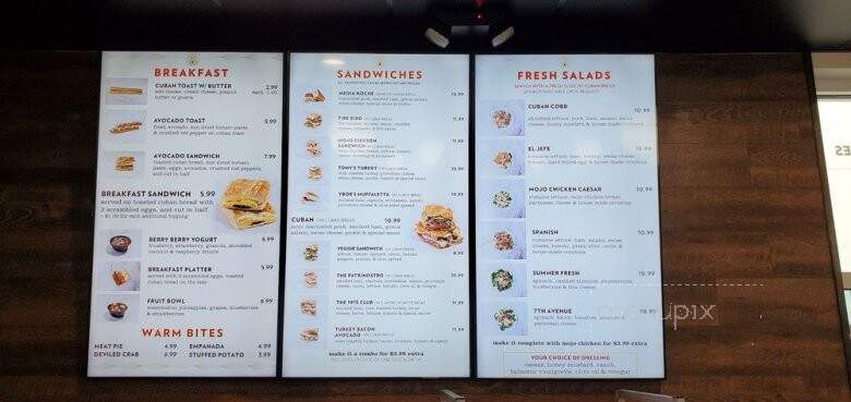 La Segunda Bakery - St Petersburg, FL menu_pic