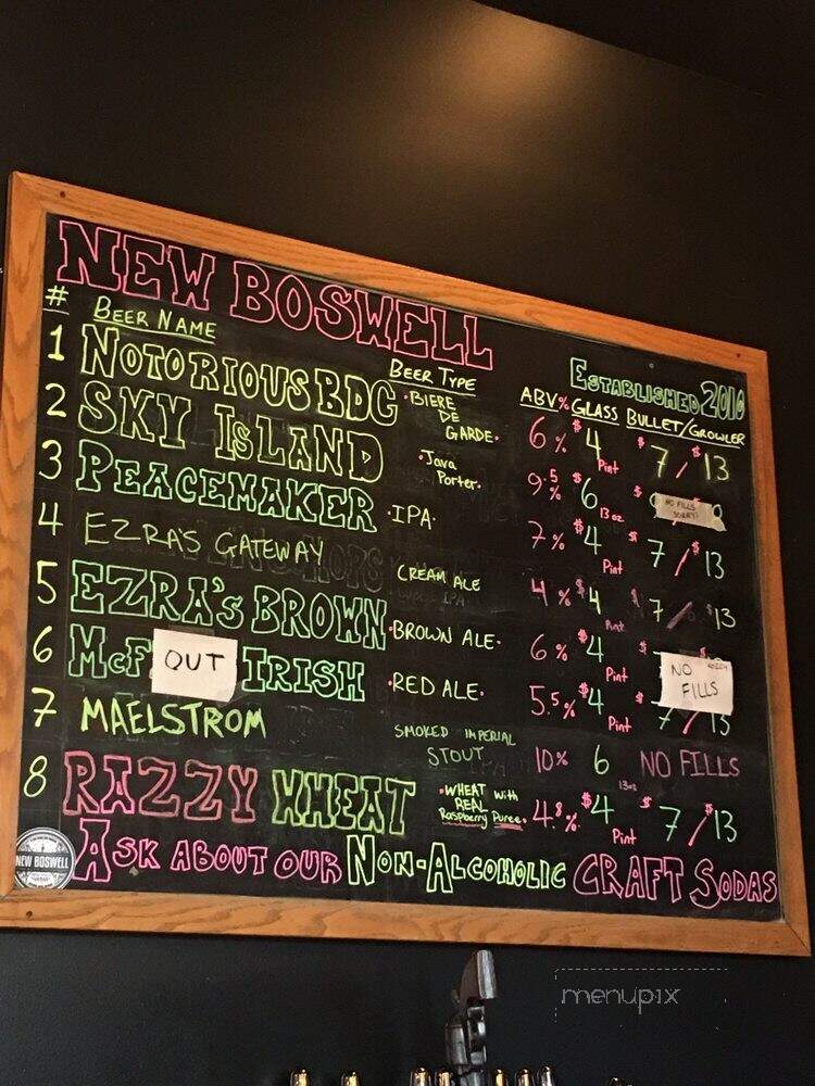 New Boswell Brewery & Tap Room - Richmond, IN