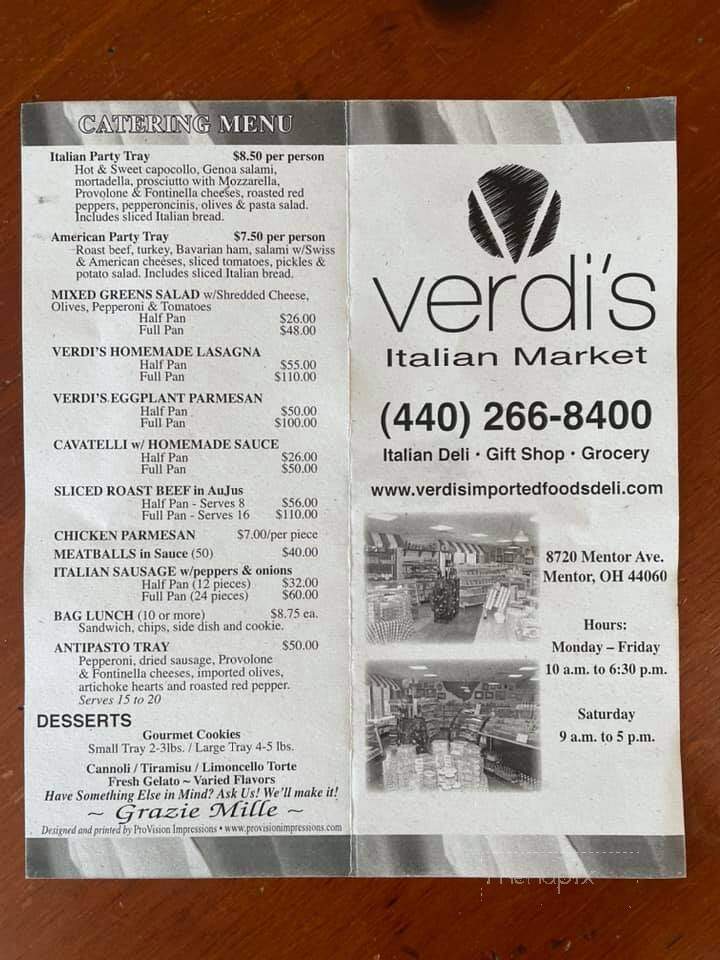 Verdi's - Mentor, OH
