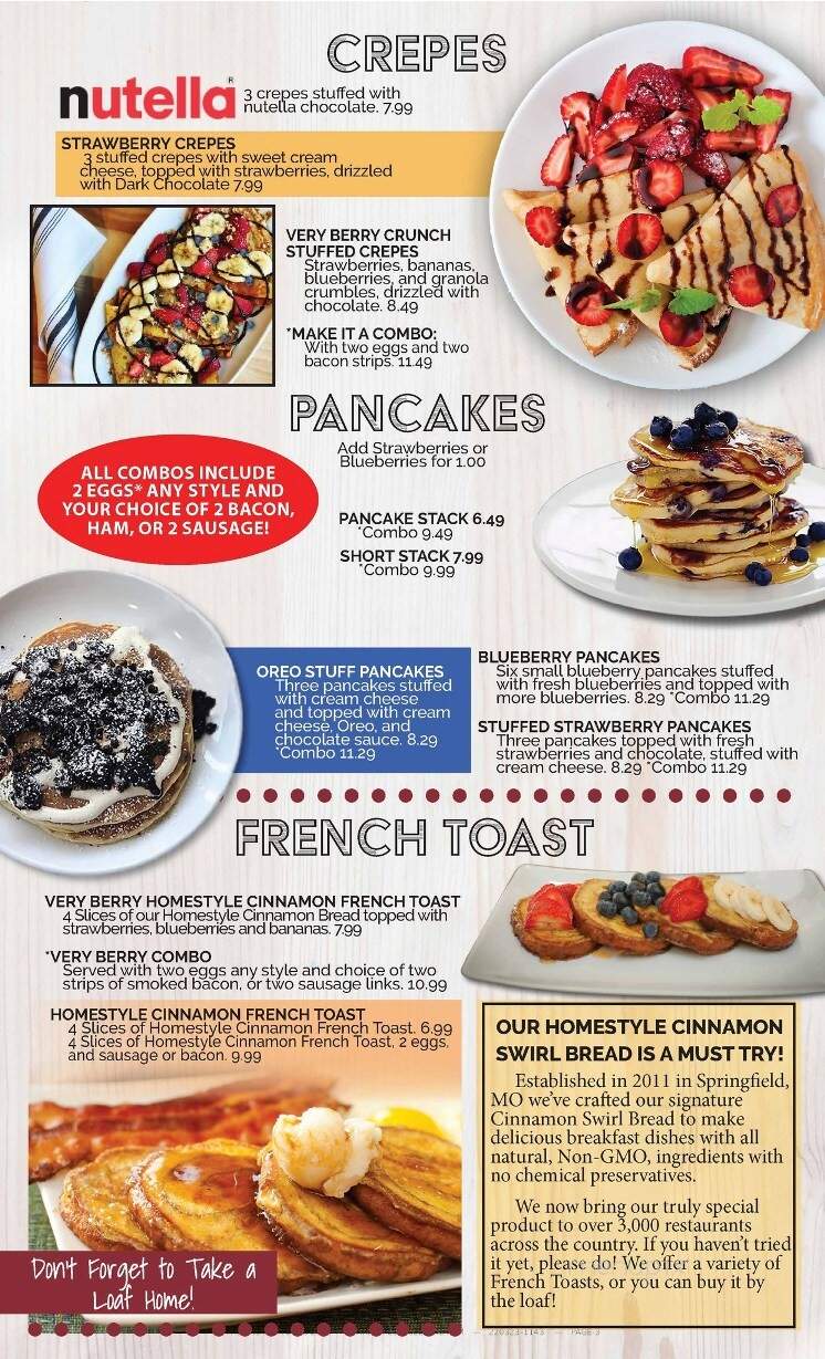 Brothers Family Restaurant - Rapids City, IL menu_pic
