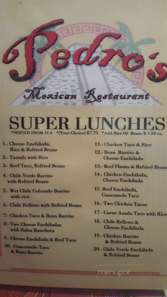 Don Pedro's Mexican Restaurant - Atascadero, CA
