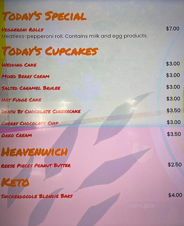 Lil Bit of Heaven Cupcakes - St. Albans, WV menu_pic