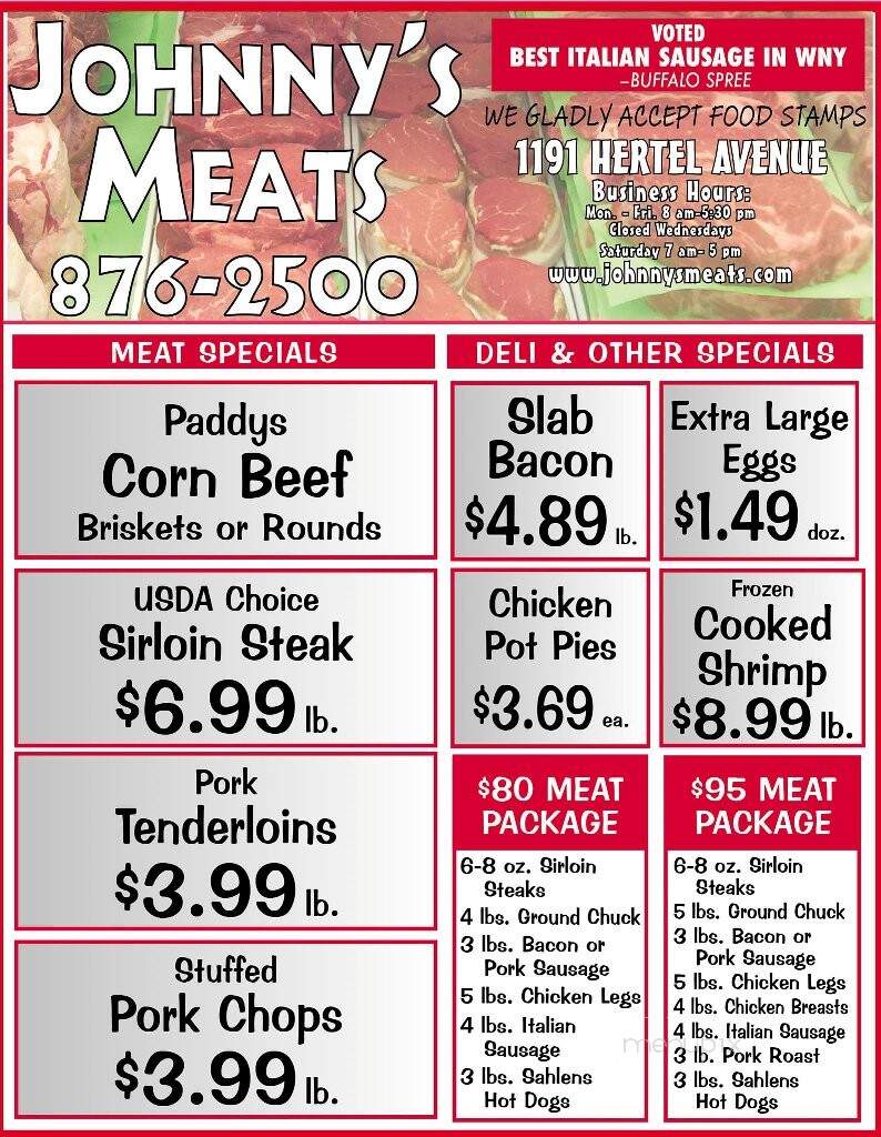 Johnny's Meat Market - Buffalo, NY