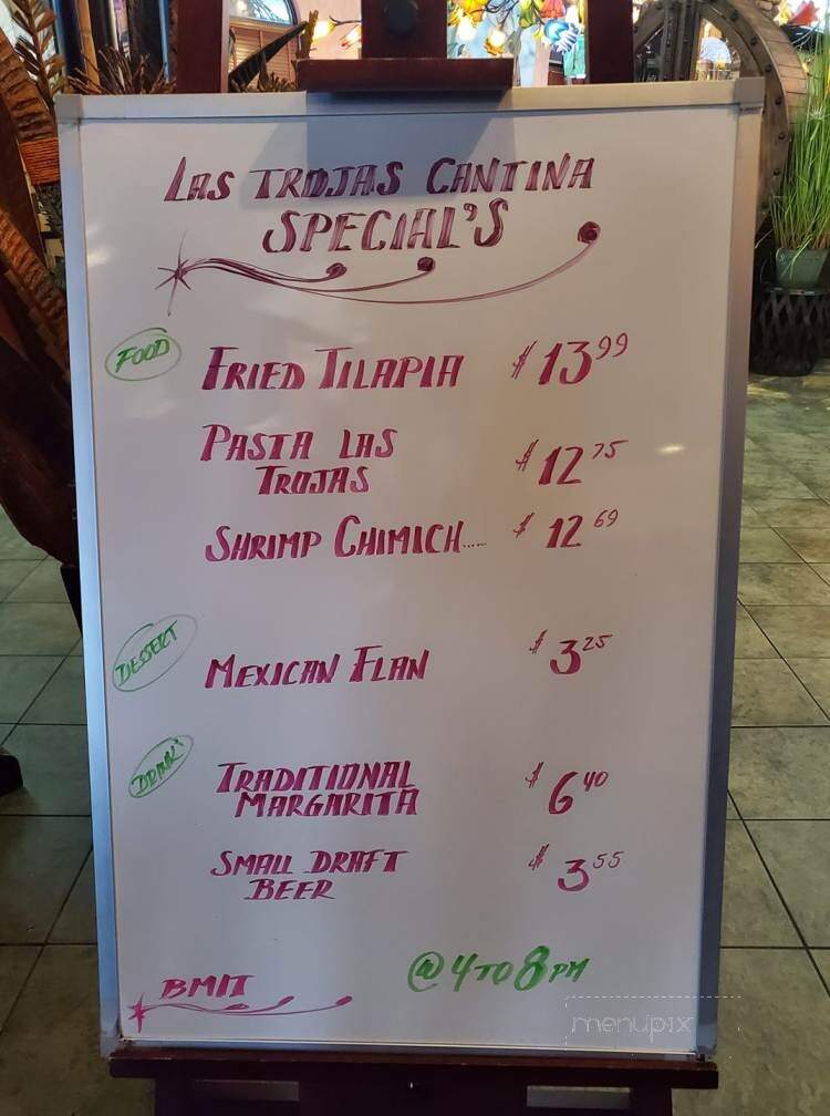 Las Trojas Cantina - Madison, AL menu_pic