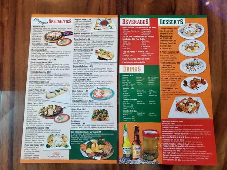 Las Trojas Cantina - Madison, AL menu_pic