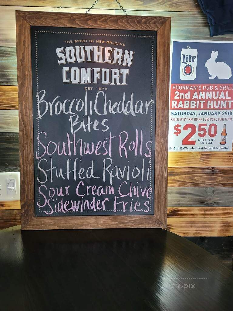 Pourman's Pub & Grill - Sullivan, WI menu_pic