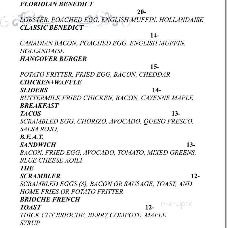 Newport Pub Restaurant - Sunny Isles Beach, FL menu_pic