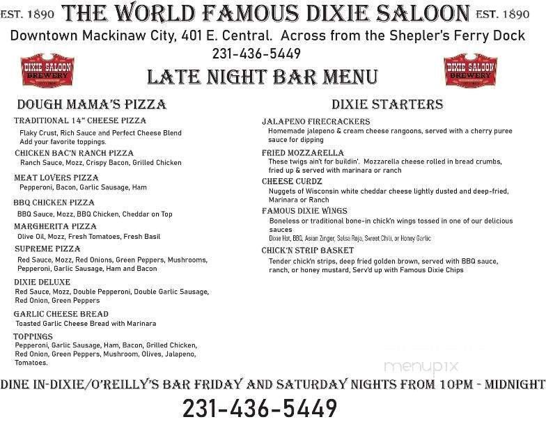 Dixie Saloon - Mackinaw City, MI