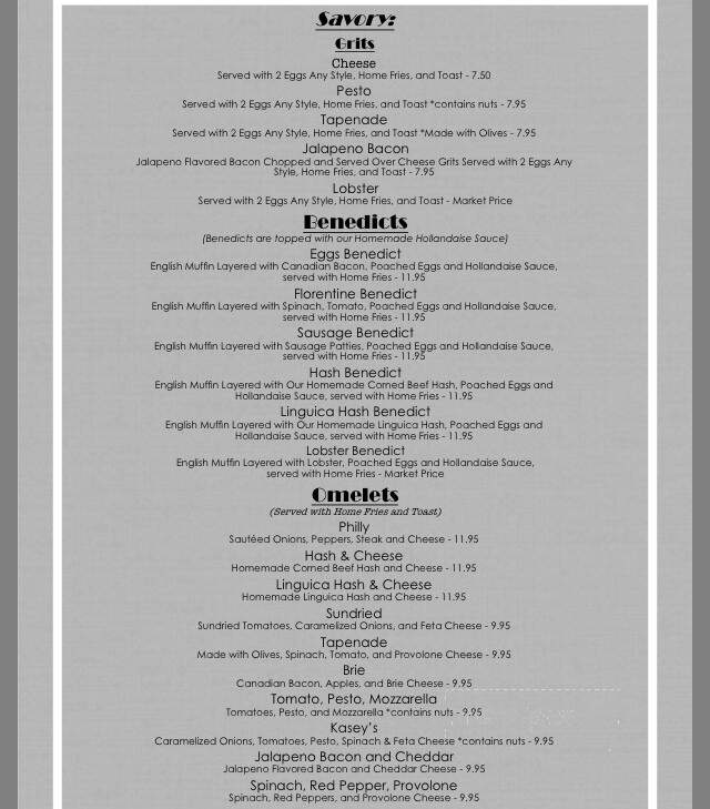 Modern Diner - Pawtucket, RI menu_pic