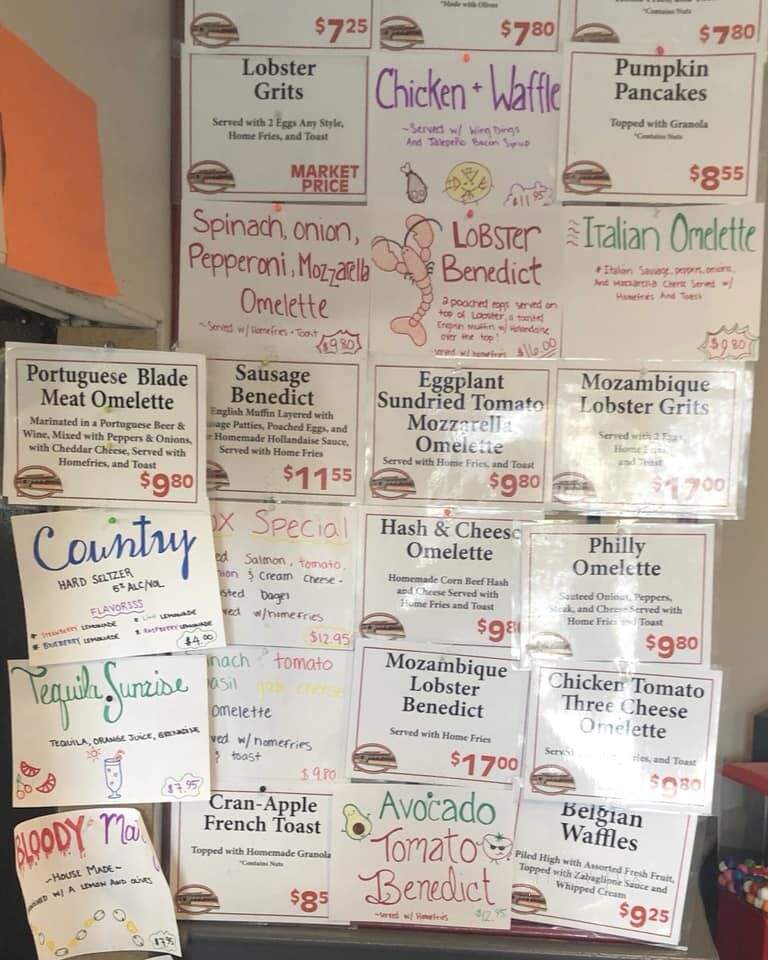 Modern Diner - Pawtucket, RI menu_pic