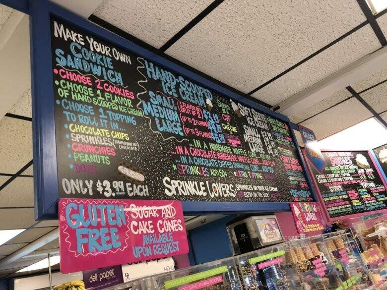 Meyer's Ice Cream - Surfside Beach, SC menu_pic