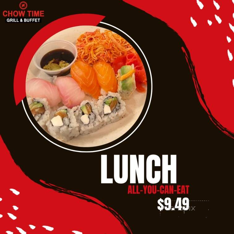 Chow Time Grill & Buffet - Tamarac, FL menu_pic