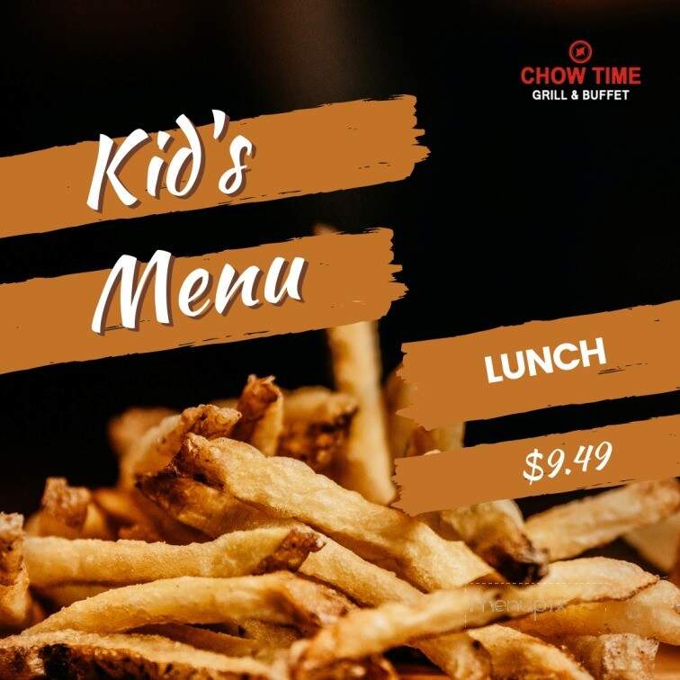 Chow Time Grill & Buffet - Tamarac, FL menu_pic