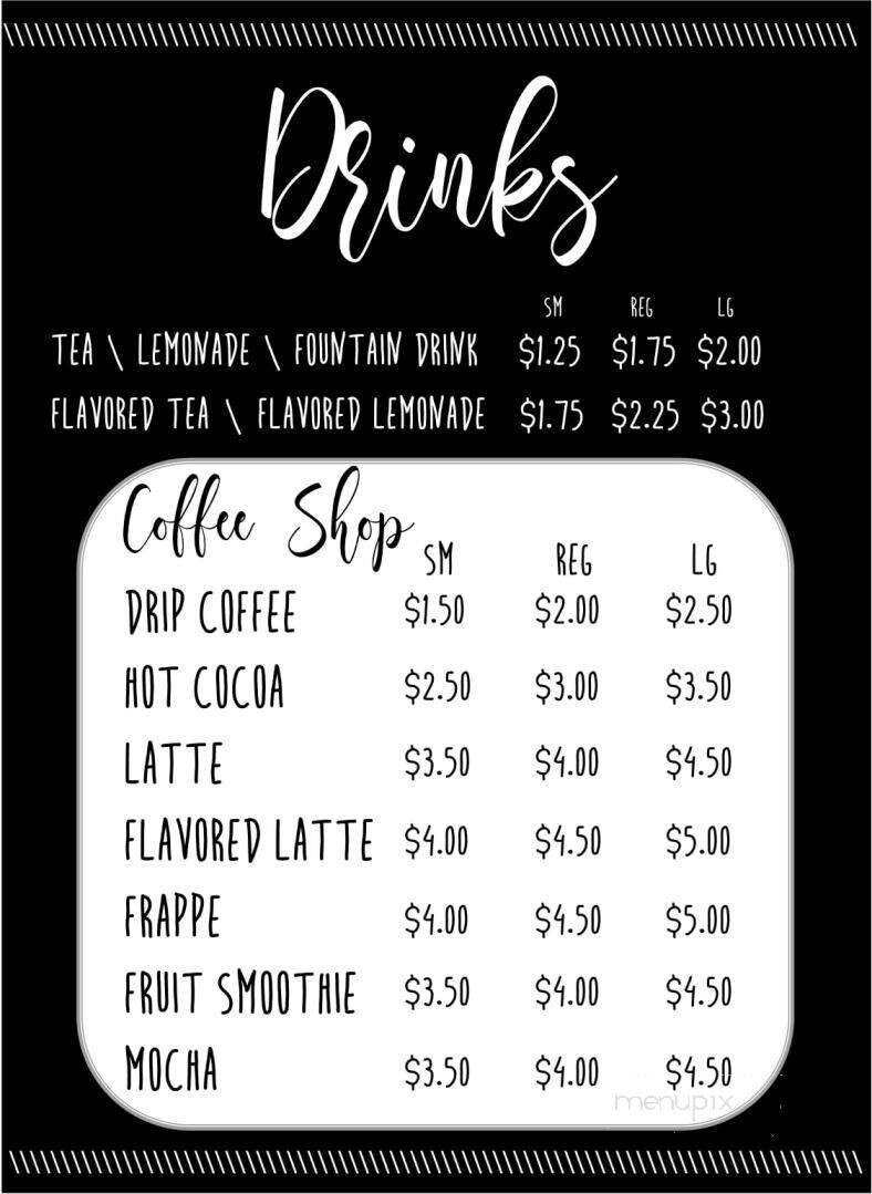 Sweet Jordan's - Paris, TN menu_pic