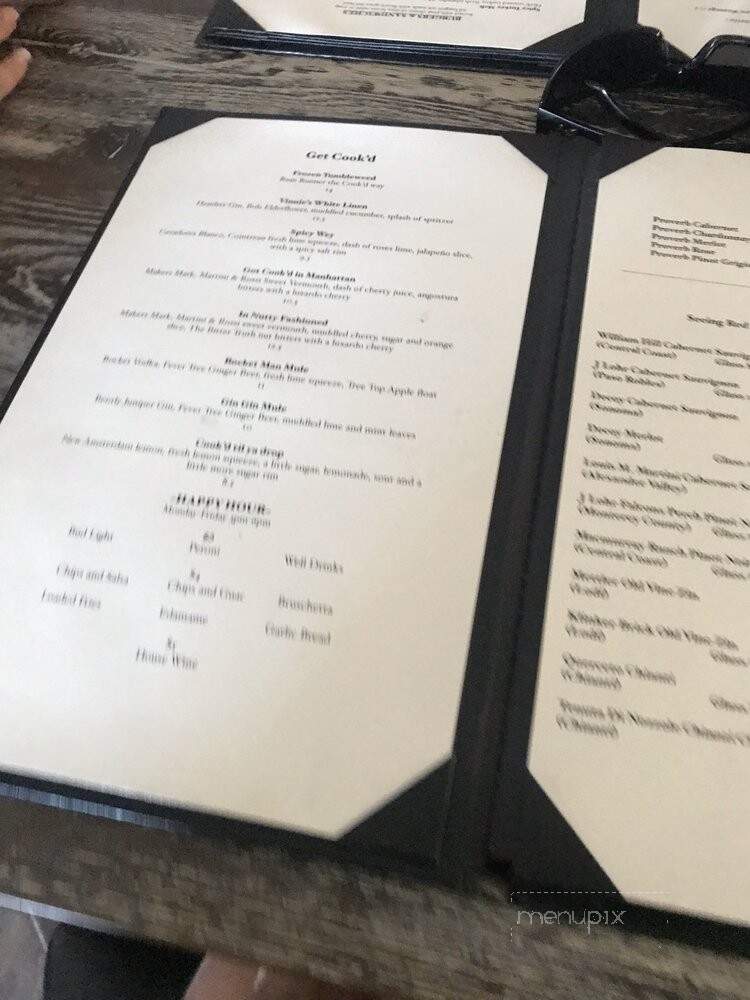 Cook'd - Minden, NV menu_pic