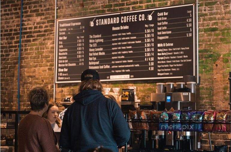 Standard Coffee - Monroe, LA menu_pic