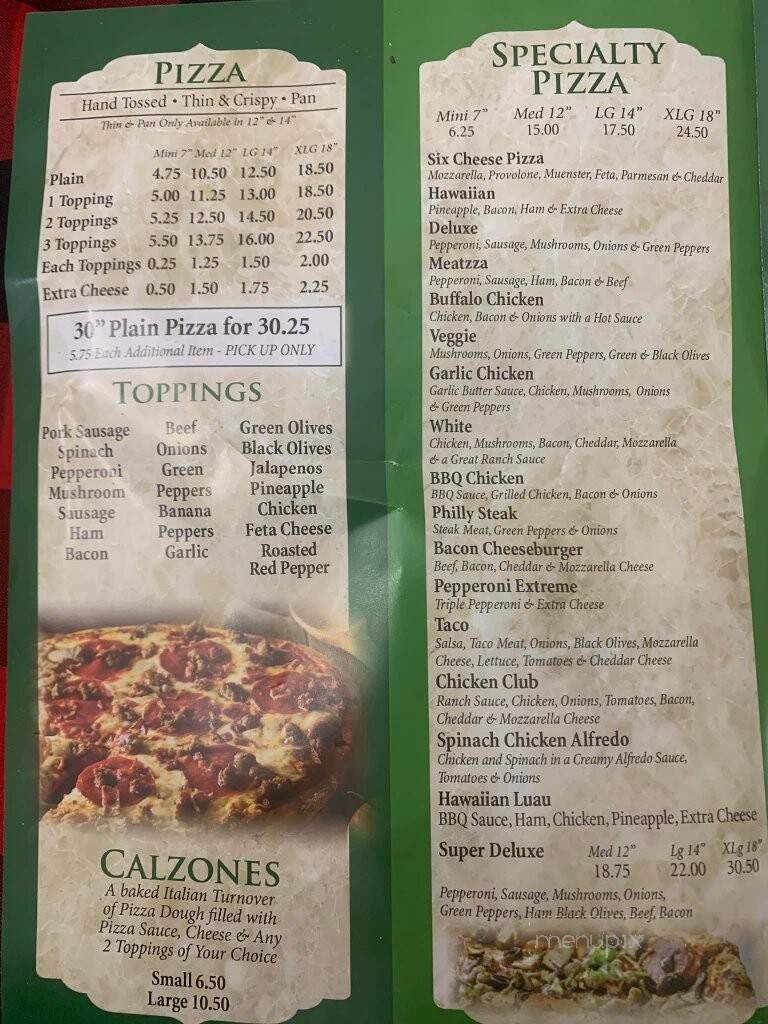 Padrone's Pizza - Bluffton, OH