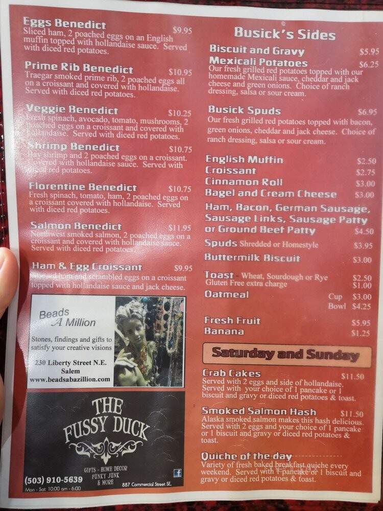 Busick Court Restaurant - Salem, OR