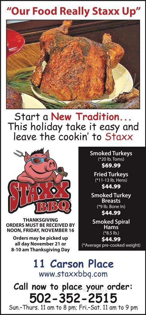 Staxx BBQ - Frankfort, KY