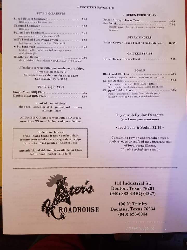 Rooster Roadhouse - Decatur, TX