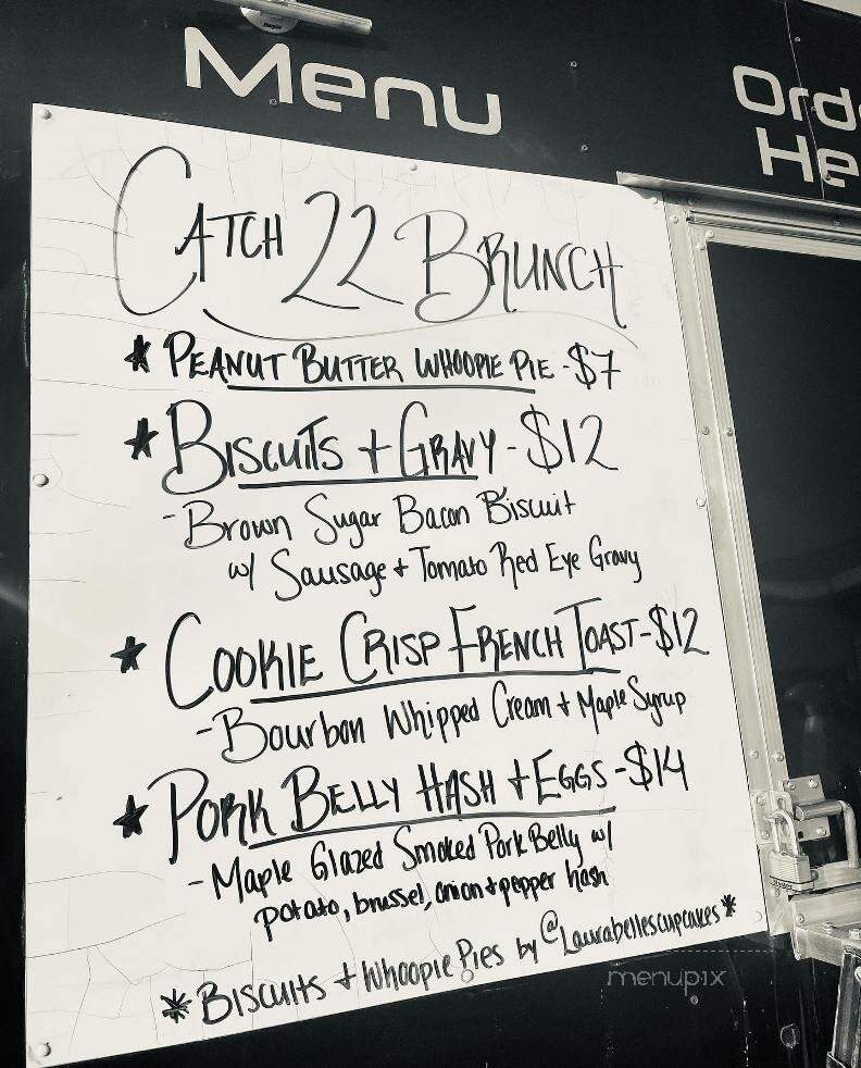 Catch 22 Gastropub - Athens, GA menu_pic