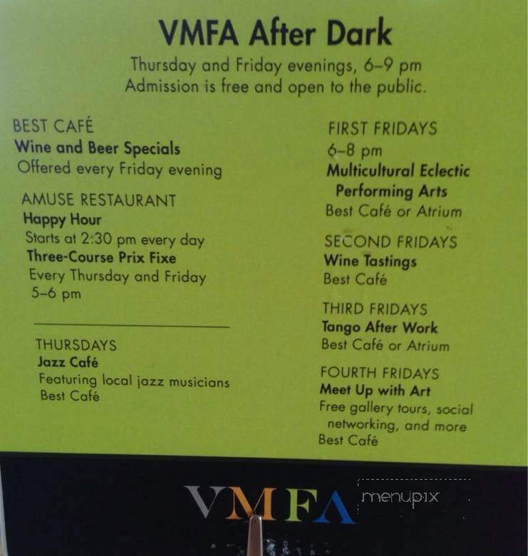 Best Cafe - Virginia Museum of Fine Arts - Richmond, VA