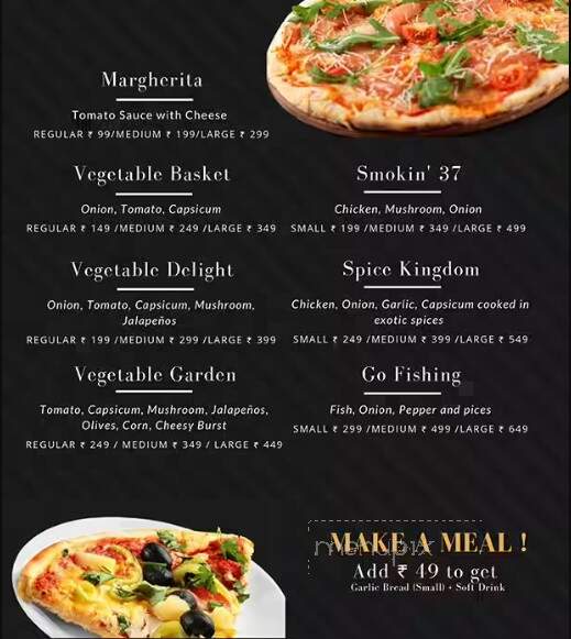 Papa's Pizzeria - Amherstview, ON menu_pic