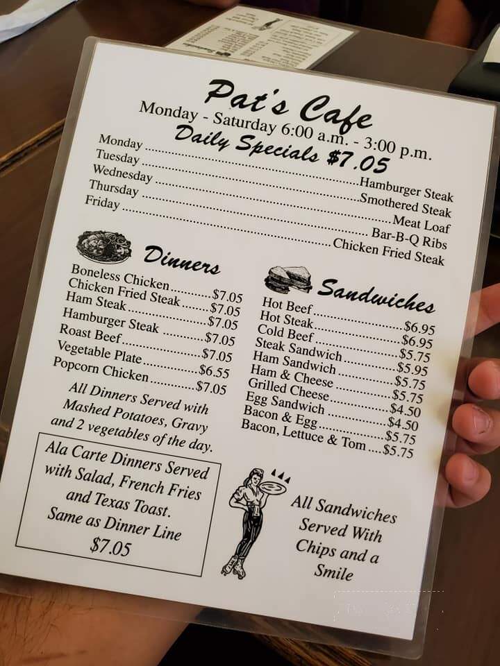 Pat's Cafe - Holdenville, OK