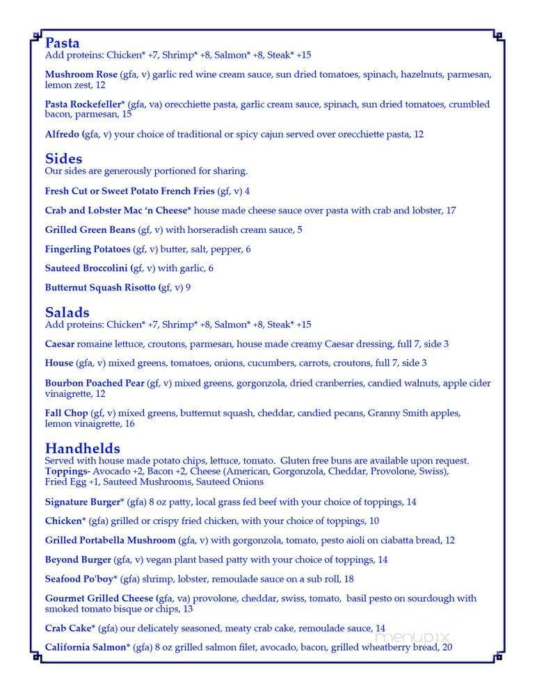 Mimi's - Huntingdon, PA menu_pic