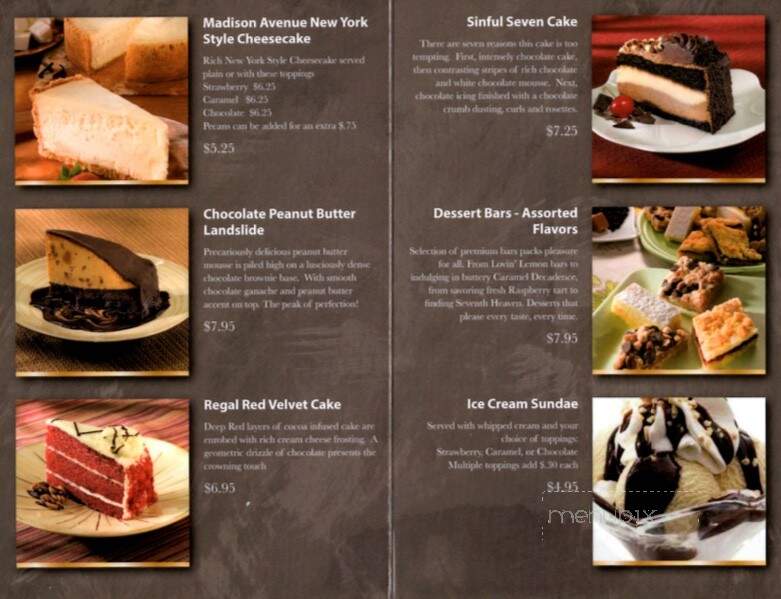Fireside Supper Club - Rhinelander, WI menu_pic