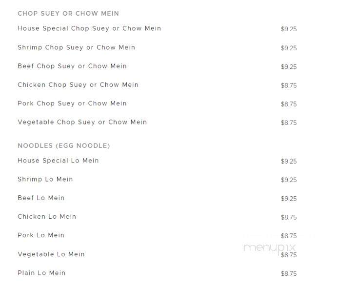 King Chef Chinese Restaurant - Brooksville, FL menu_pic
