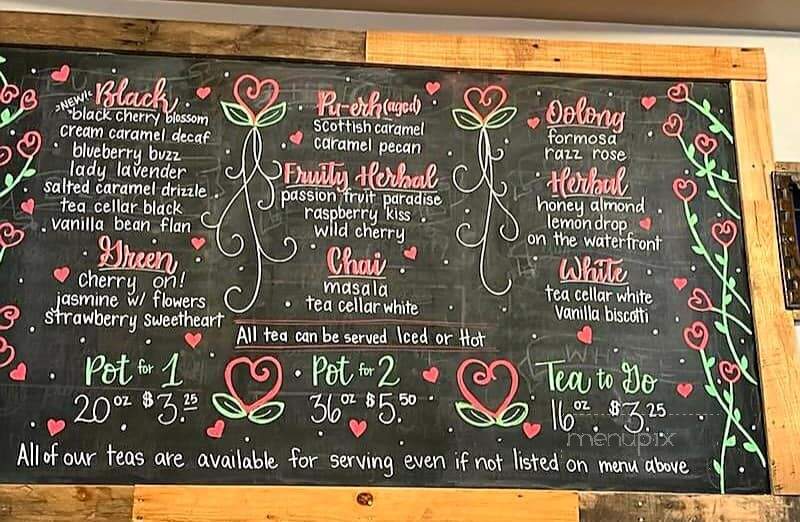 Tea Cellar - Cedar Falls, IA menu_pic