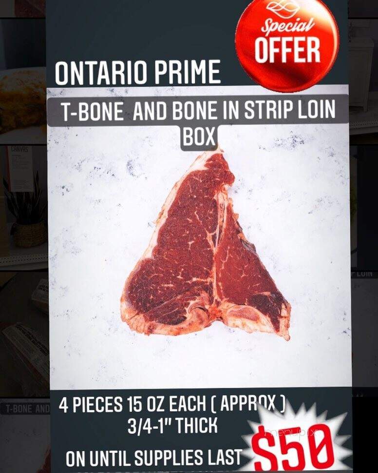 BJS Meats - Toronto, ON menu_pic