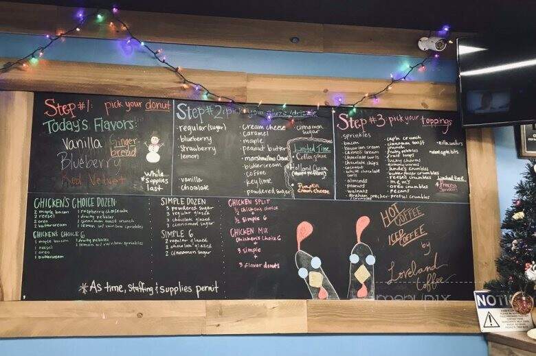 Chickenbutt Donuts - Chapin, SC menu_pic