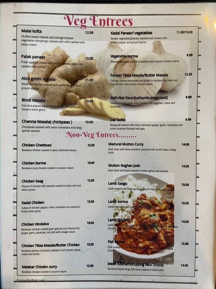 Ginger Garlic - Bridgewater, NJ menu_pic