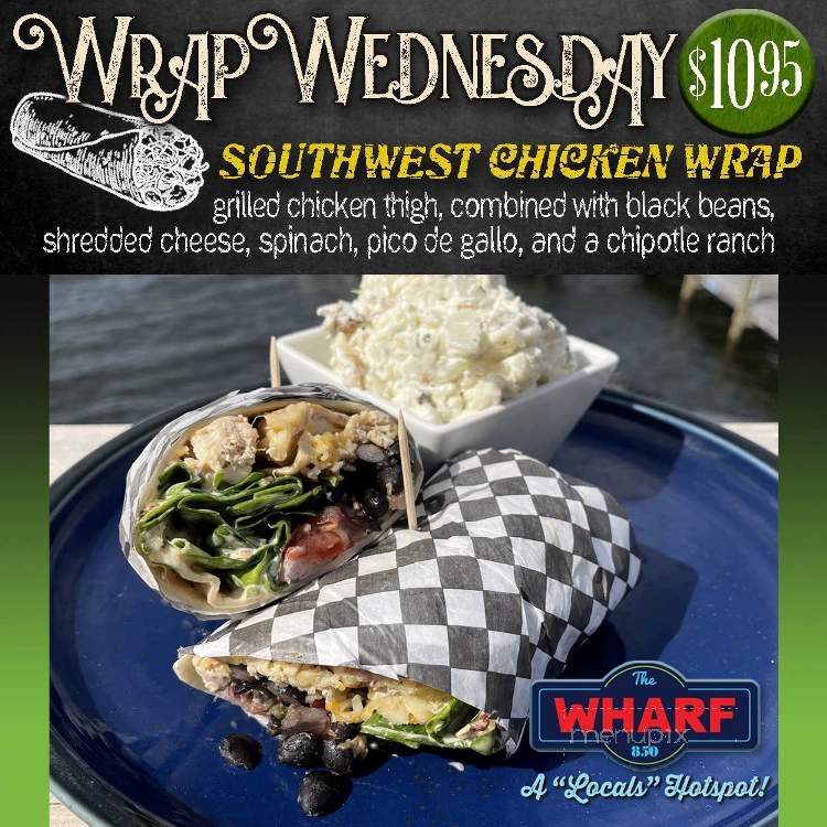 The Wharf 850 - Niceville, FL menu_pic