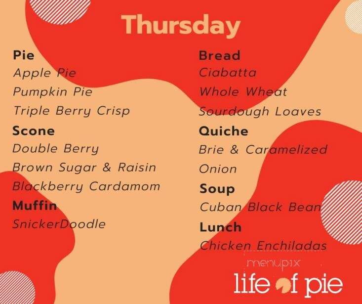 Life of Pie - Ottawa, ON menu_pic