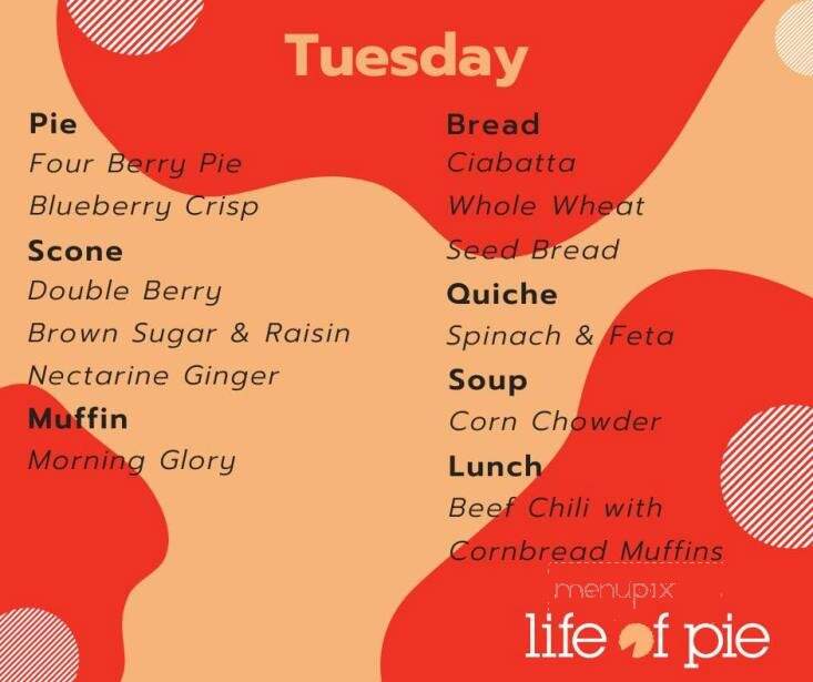 Life of Pie - Ottawa, ON menu_pic