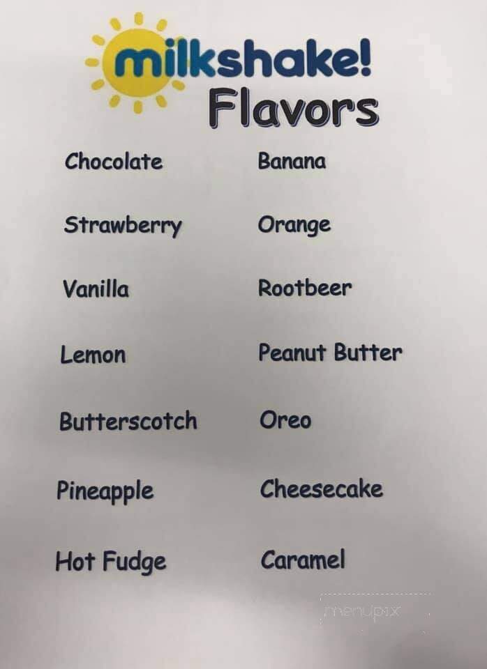 Krekel's Custard - Mount Zion, IL menu_pic